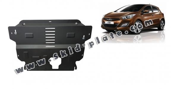 Steel skid plate for Hyundai i30