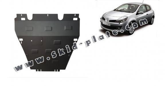 Steel skid plate for the protection of the engine and the gearbox for Renault Clio 3