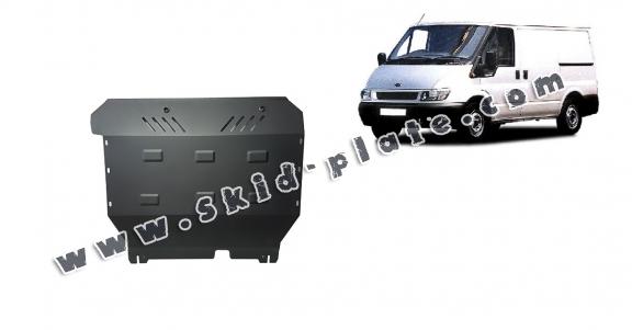 Steel skid plate for the protection of the engine and the gearbox for Ford Transit - FWD