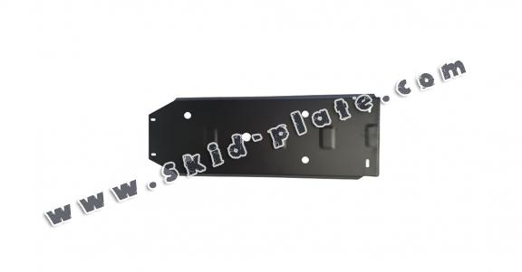 Steel fuel tank skid plate for Fiat Fullback