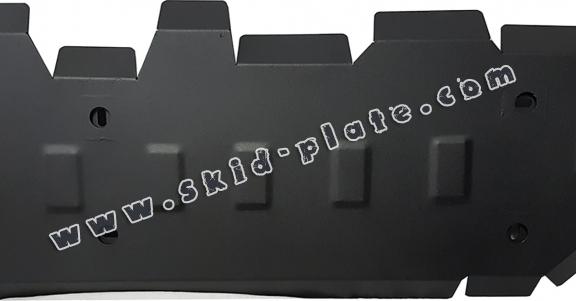 Steel fuel tank skid plate for Evo Cross 4