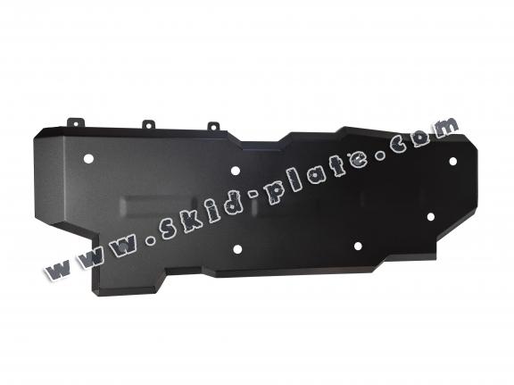 Steel fuel tank skid plate  for Toyota Land Cruiser J120 - for 5 doors model