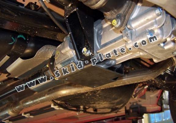 Steel differential skid plate for Fiat Sedici