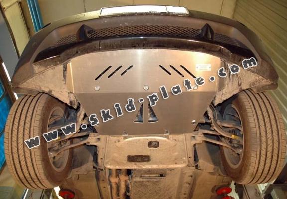 Steel radiator skid plate for BMW X3