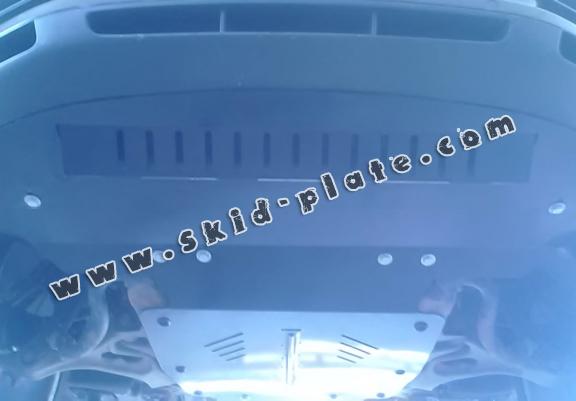 Steel skid plate for Audi Q7