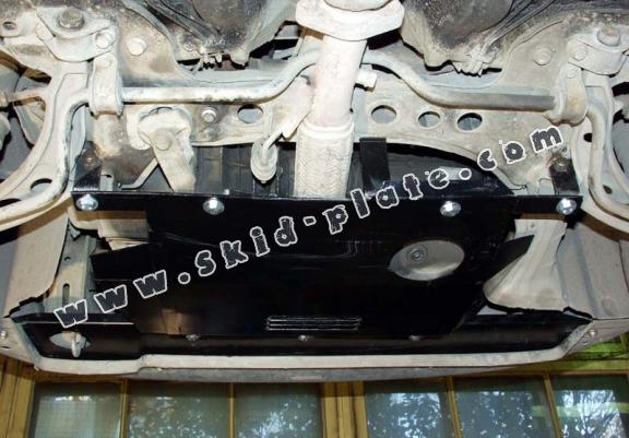 Steel skid plate for the protection of the engine, gearbox and differential for Fiat Palio