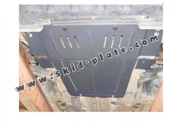 Steel skid plate for Renault Scenic