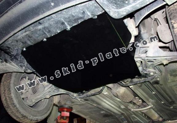 Steel skid plate for VW Lupo