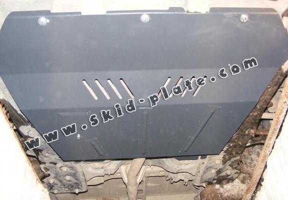Steel skid plate for the protection of the engine and the gearbox for Fiat Scudo