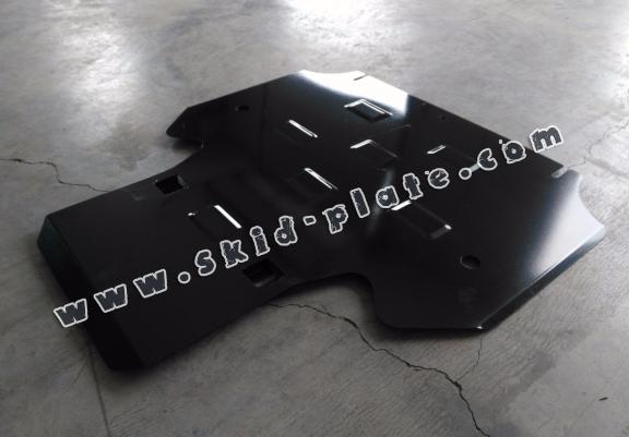 Steel gearbox skid plate for Audi A7