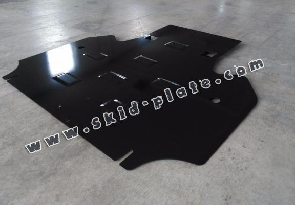 Steel gearbox skid plate for Audi All Road A6