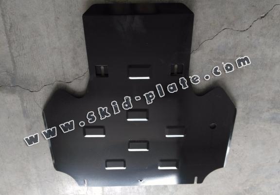 Steel gearbox skid plate for Audi A7