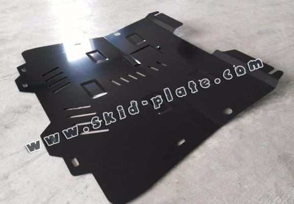 Steel skid plate for Opel Astra J