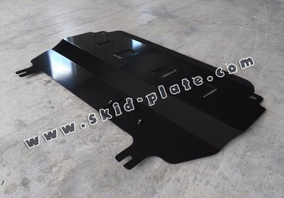 Steel skid plate for Citroen C2