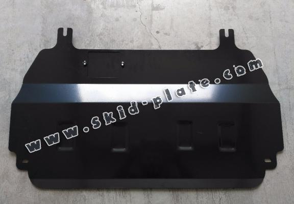 Steel skid plate for Citroen C2