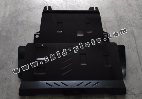 Steel skid plate for Ford B-Max