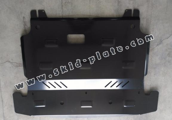 Steel skid plate for Hyundai Santa Fe