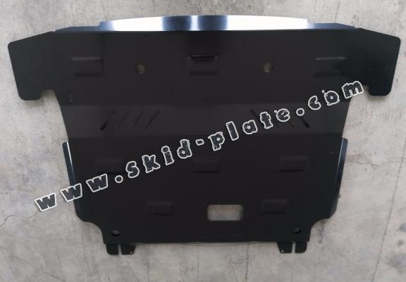 Steel skid plate for Hyundai Santa Fe