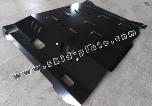 Steel skid plate for Peugeot 4007