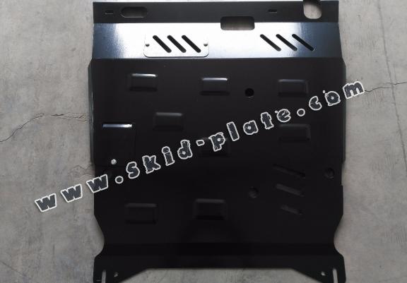 Steel skid plate for Peugeot 4007