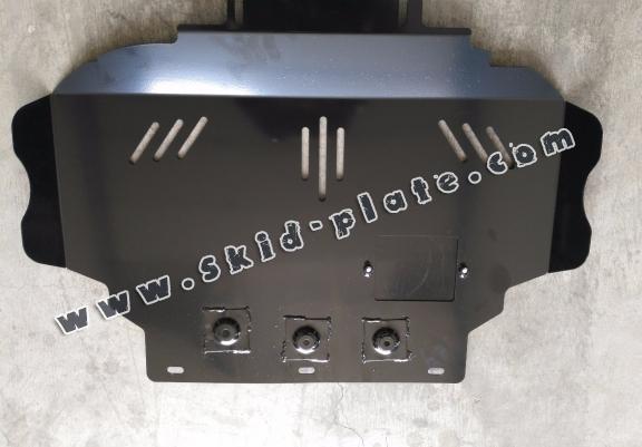 Steel skid plate for Renault Alaskan