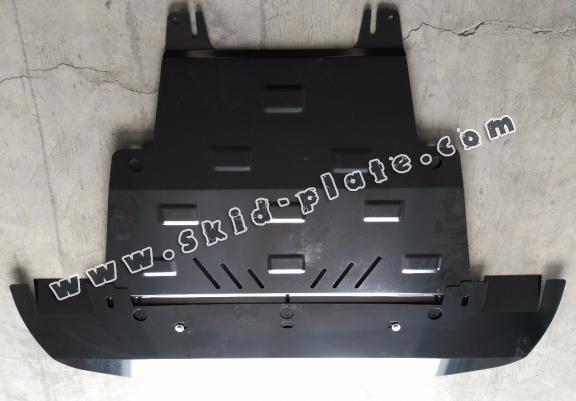 Steel skid plate for Opel Vivaro