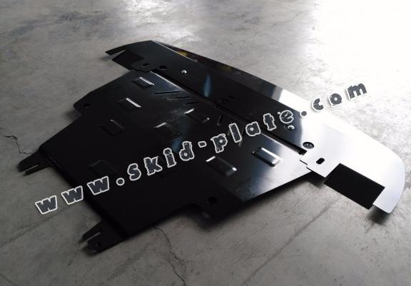 Steel skid plate for Renault Trafic