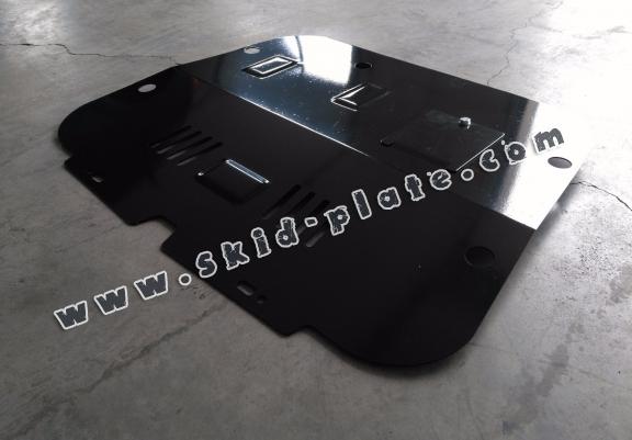 Steel skid plate for Opel Corsa C