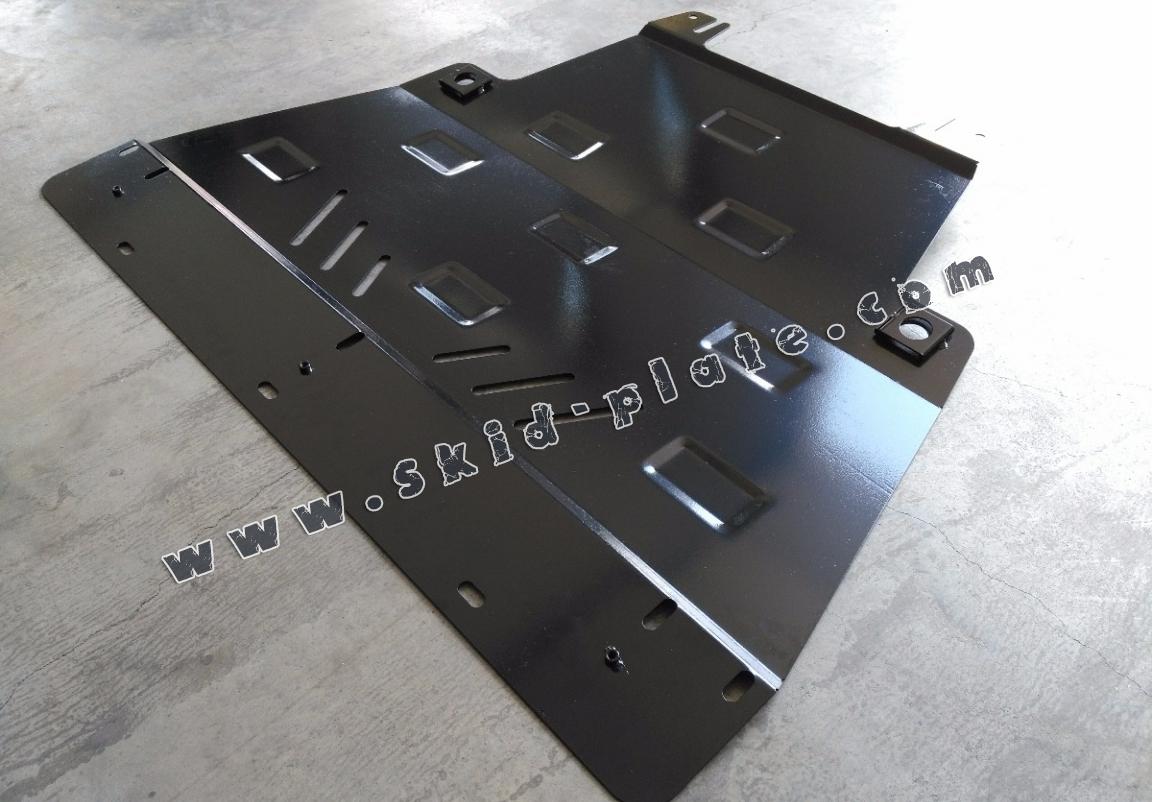 Steel skid plate for Renault Trafic