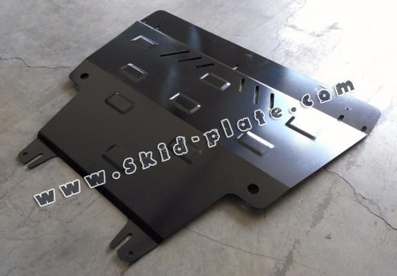 Steel skid plate for Opel Vivaro