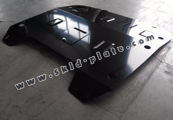 Steel skid plate for Opel Signum