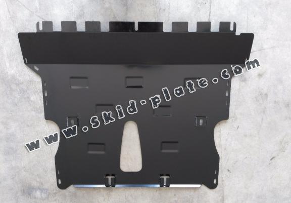 Steel skid plate for Opel Astra K