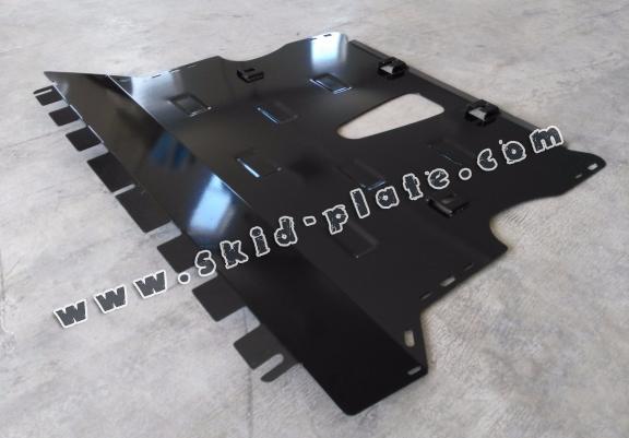 Steel skid plate for Opel Astra K