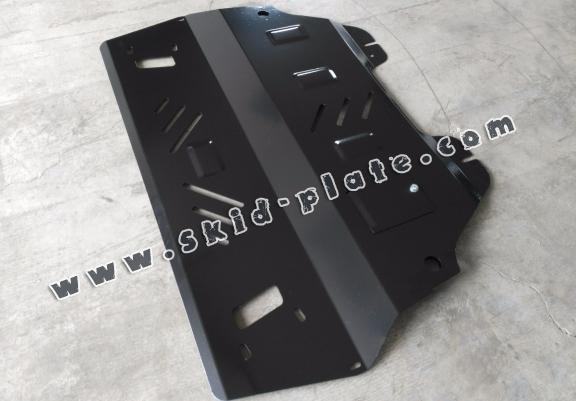 Steel skid plate for the protection of the engine and the gearbox for Peugeot 5008