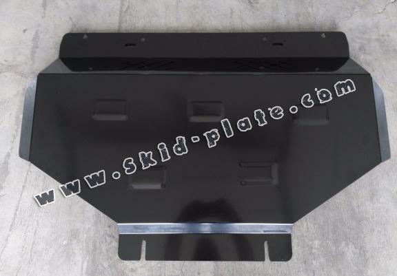 Steel skid plate for Subaru Forester 3