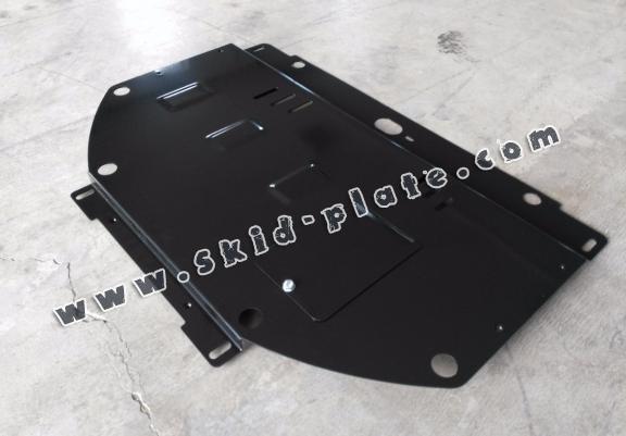 Steel skid plate for VW Passat B5