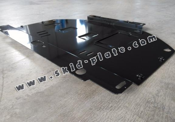 Steel skid plate for VW Passat B5