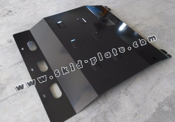 Steel skid plate for Fiat Ducato