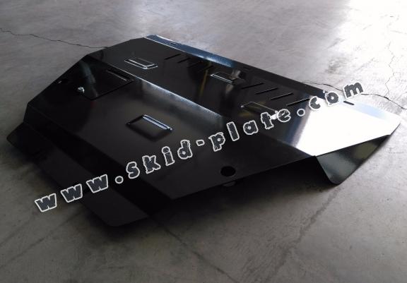 Steel skid plate for the protection of the engine and the gearbox for Citroen Xsara Picasso