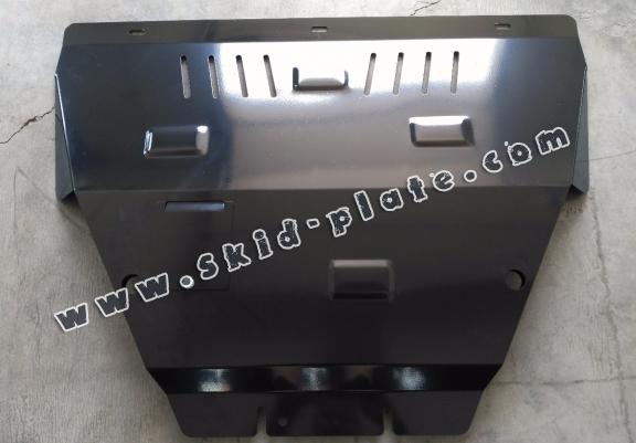 Steel skid plate for the protection of the engine and the gearbox for Citroen Xsara Picasso
