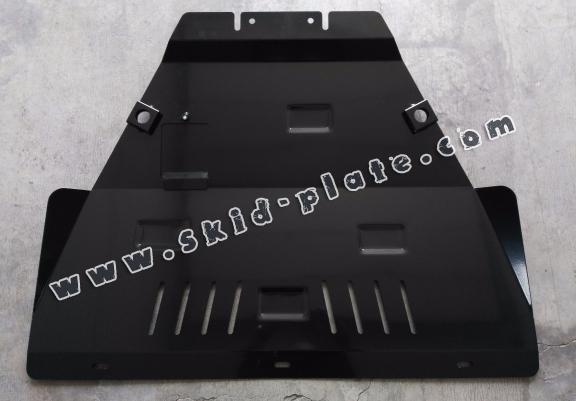 Steel skid plate for the protection of the engine and the gearbox for Citroen Xsara Picasso