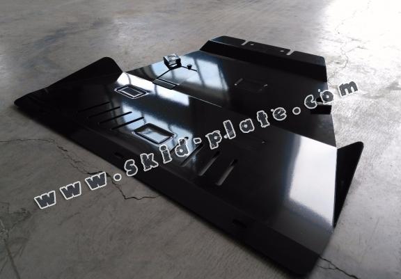 Steel skid plate for Peugeot Partner