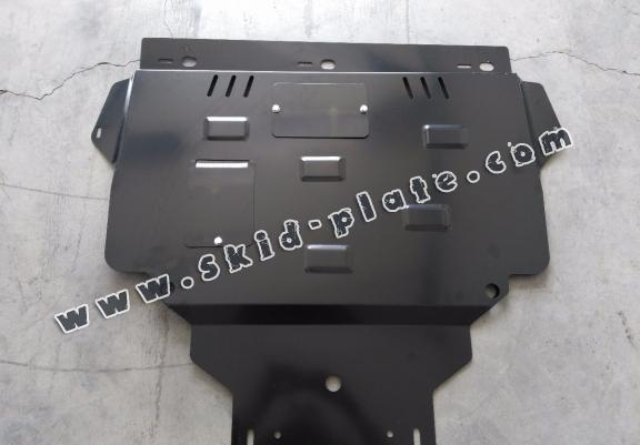 Steel skid plate for Volvo S40