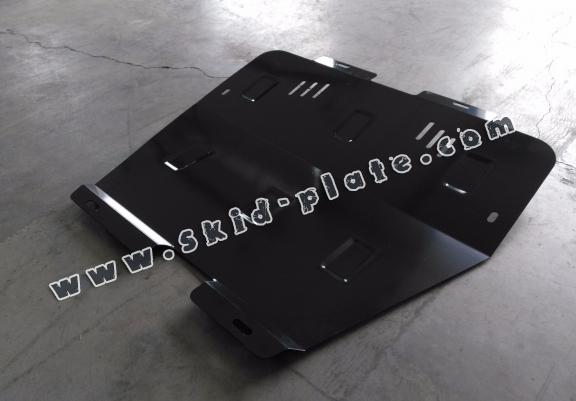 Steel skid plate for Opel Astra H