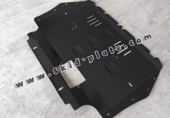 Steel skid plate for the protection of the engine and the gearbox for Audi A3