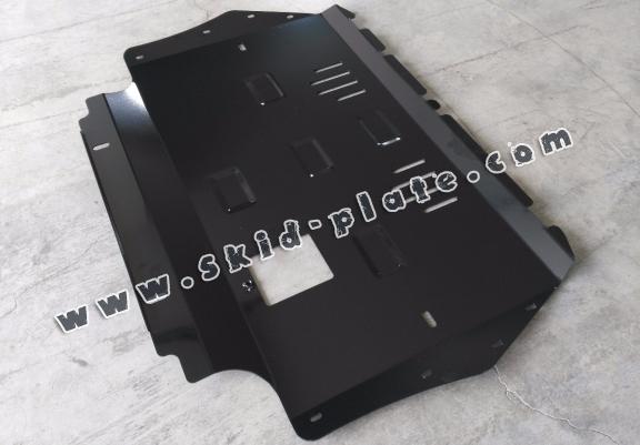 Steel skid plate for VW Golf 6