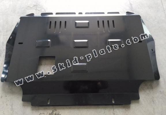 Steel skid plate for Audi A3