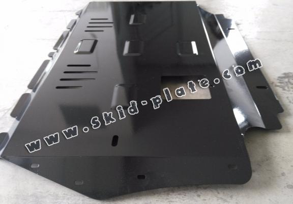 Steel skid plate for VW Golf 6