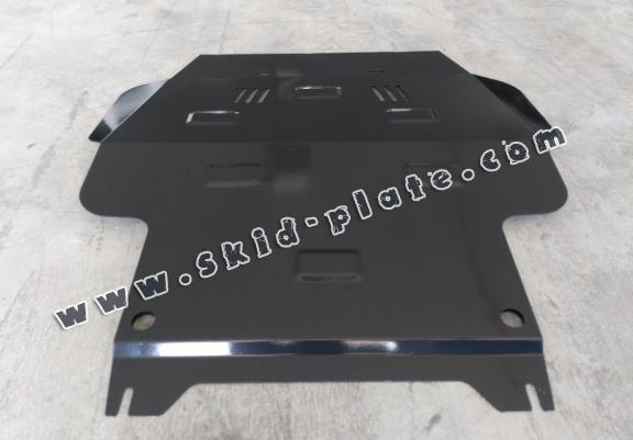 Steel skid plate for VW Golf 3