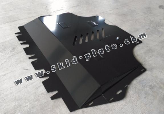 Steel skid plate for Skoda Yeti